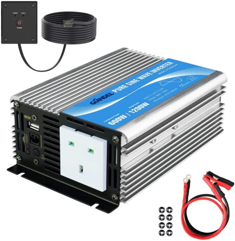 600 Watt Pure Sine Wave Inverter